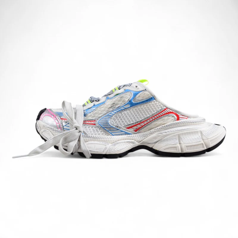 Balenciaga 3XL Mule – White/Multicolor - Sneaker Replica Workshop