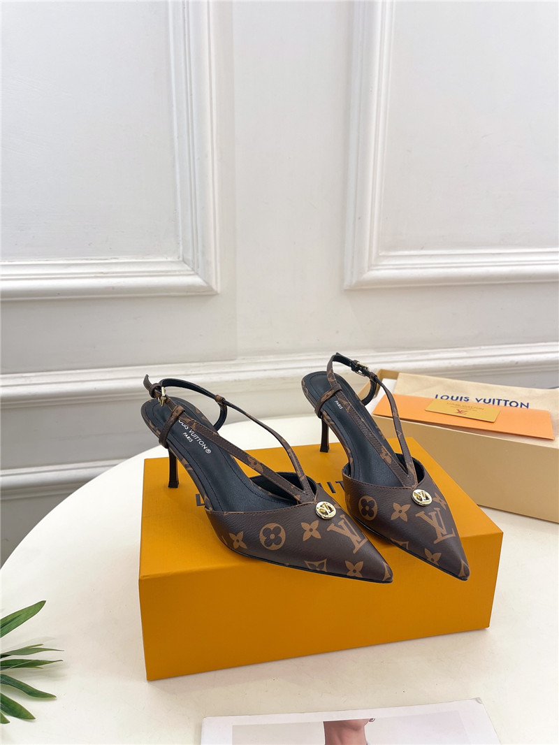 louis vuitton LV new metal buckle pointed toe shoes - Sneaker Replica Workshop