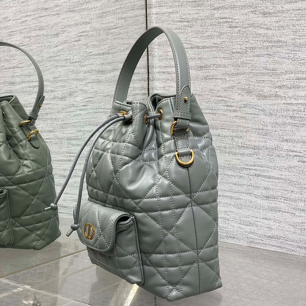 Small Dior Caro Bucket Bag(HIGH-END GRADE) - Top Club