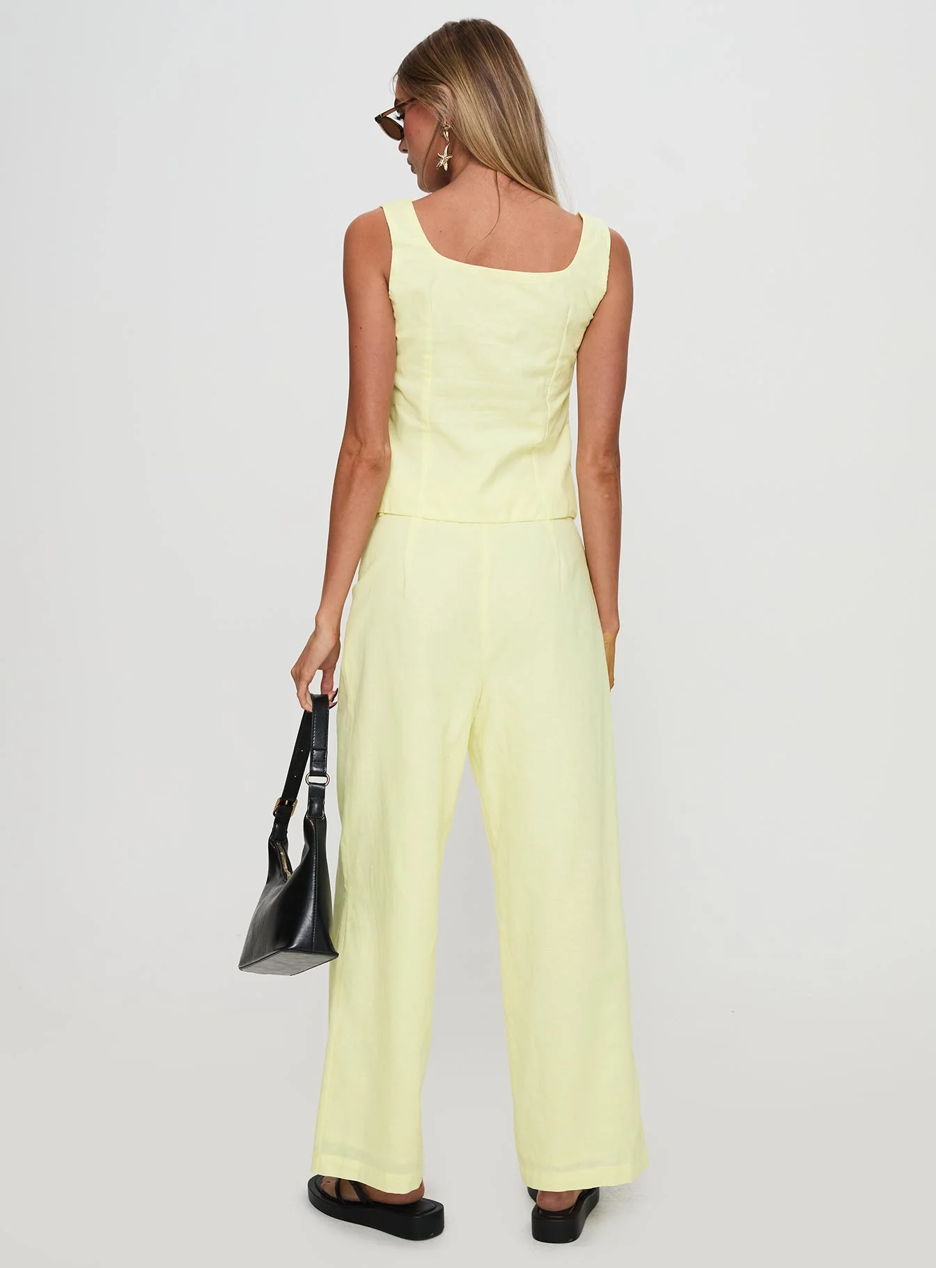 Such A Charmer Tie Up Set Yellow