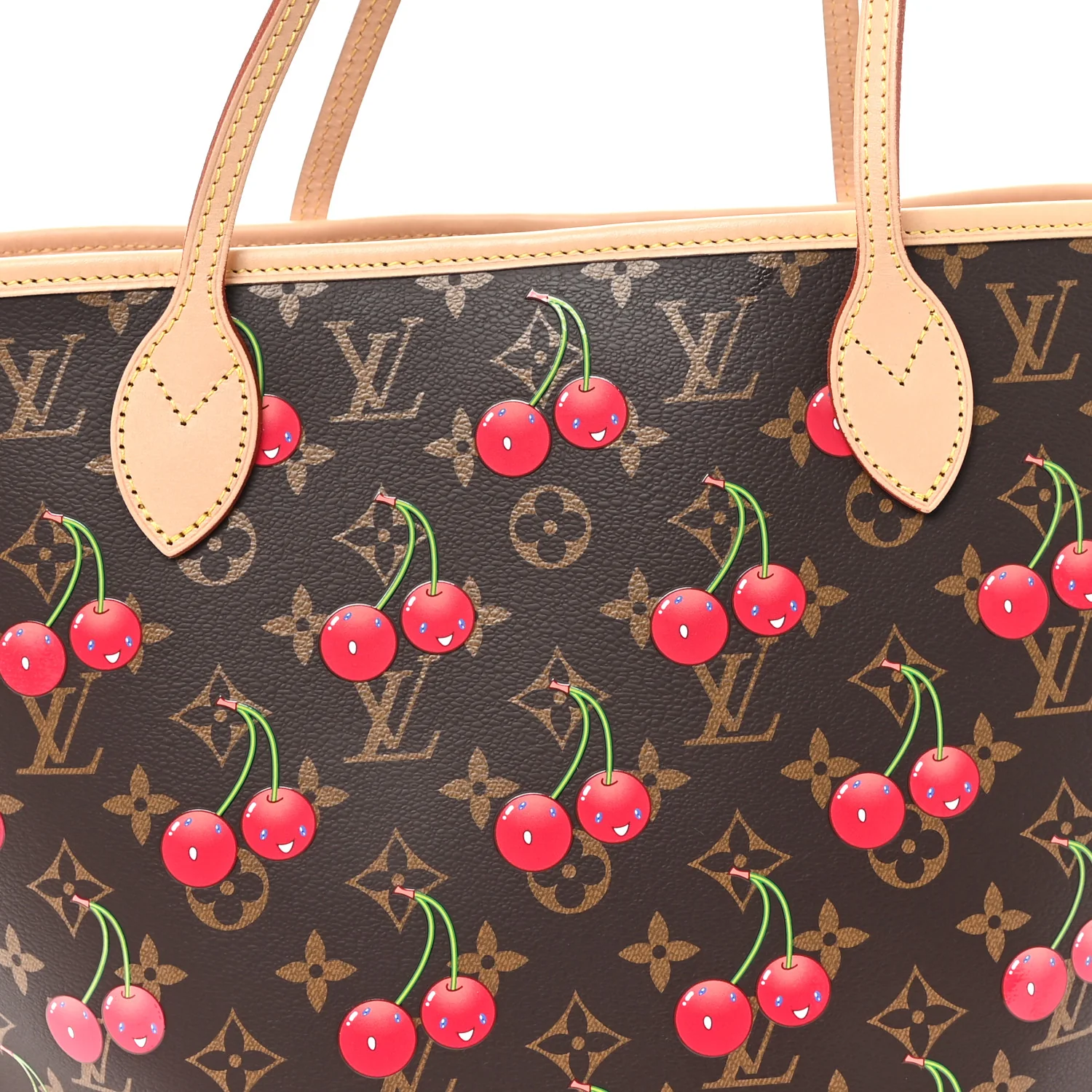 LV X TM Monogram Cerises Neverfull MM - Top Club