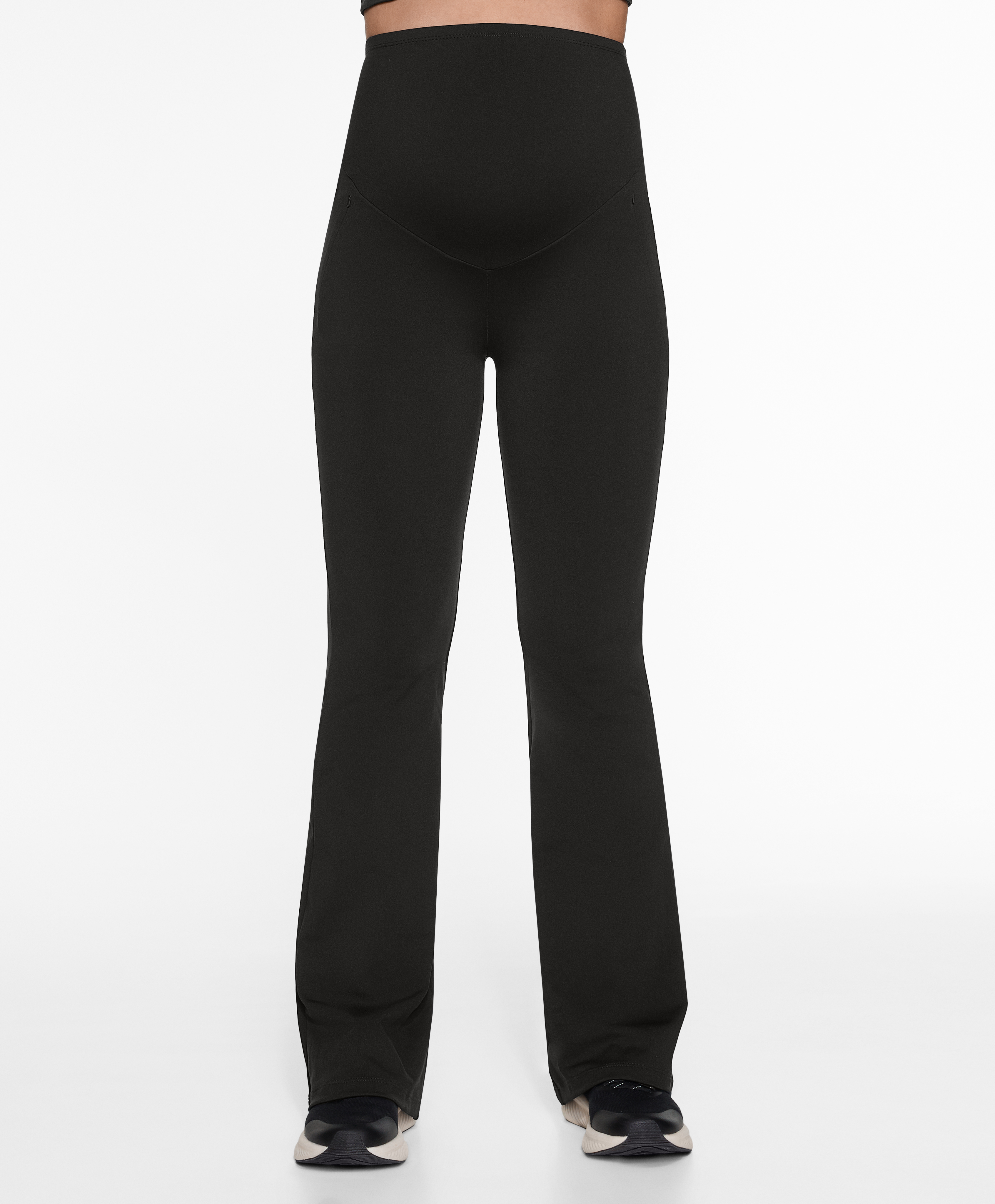 OYSHO Warm maternity flare trousers