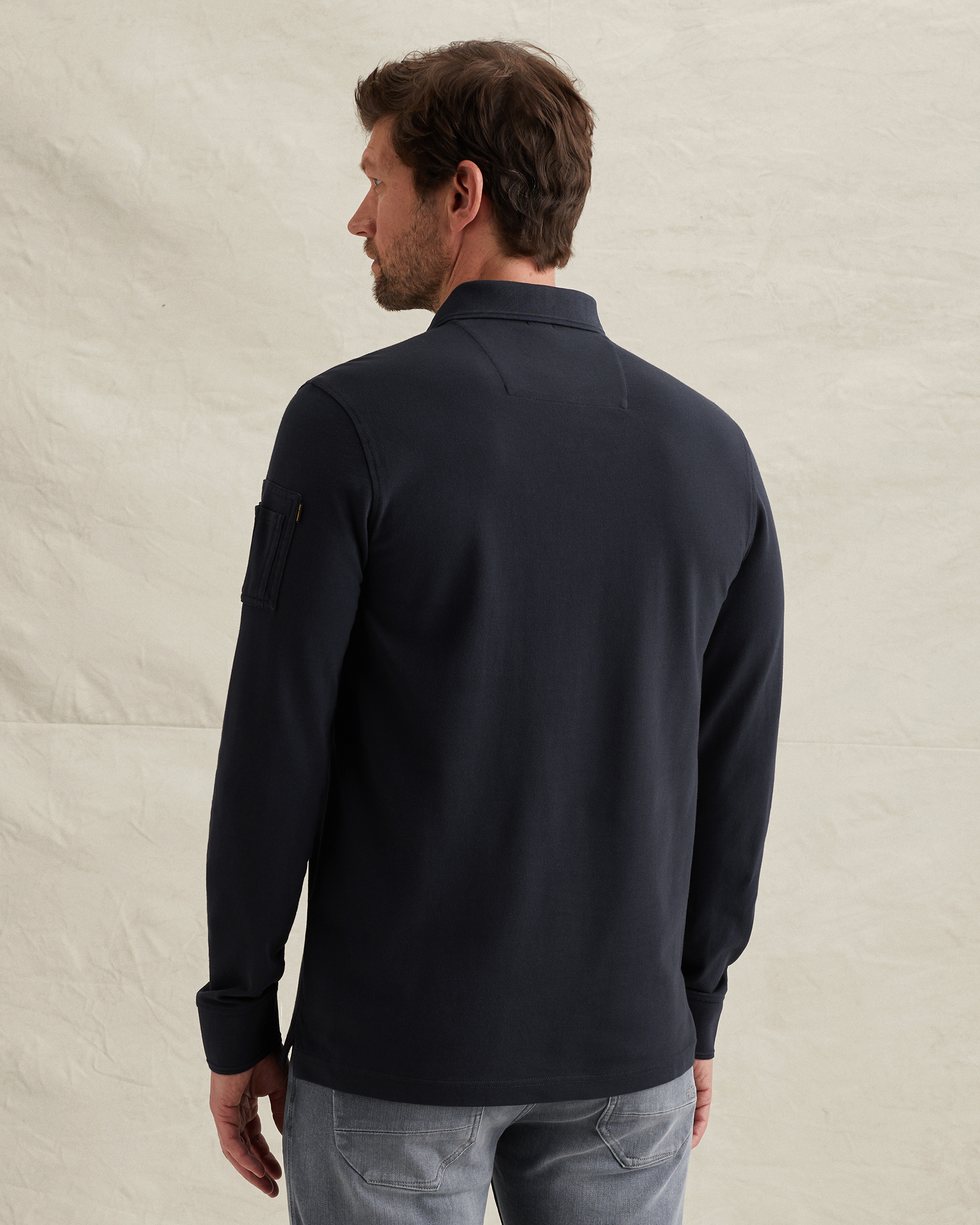 American Classic polo with long sleevesx