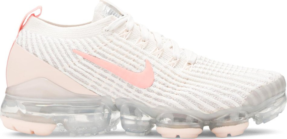 Air VaporMax Flyknit 3  Light Cream Crimson Tint  CT1274-200 - Sneaker Replica Workshop