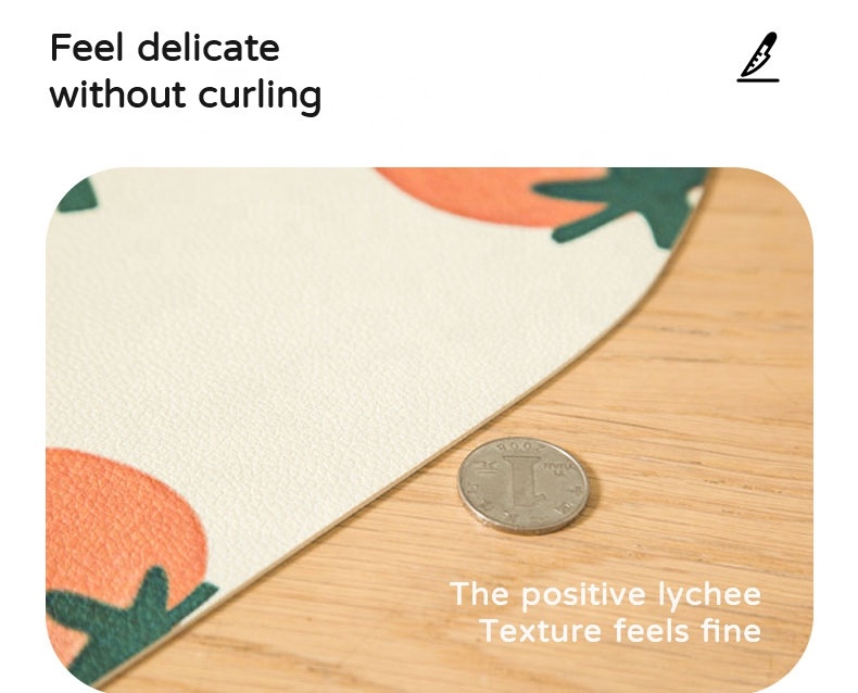 Wholesale High Quality Square Table Mat Non-Slip PVC Western Restaurant Placemat Dining Table Mat（10 pcs）