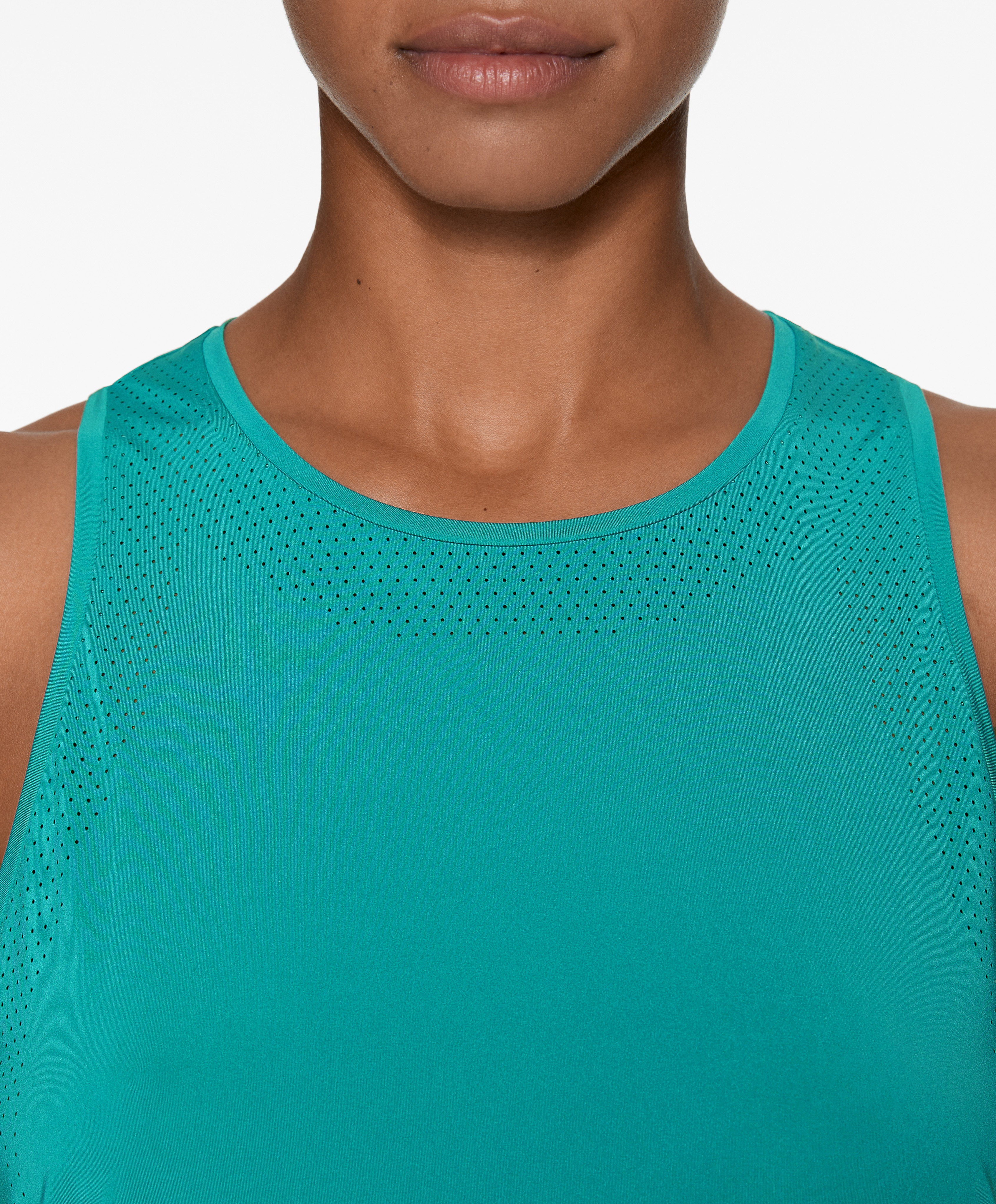 OYSHO Sleeveless technical T-shirt with open back