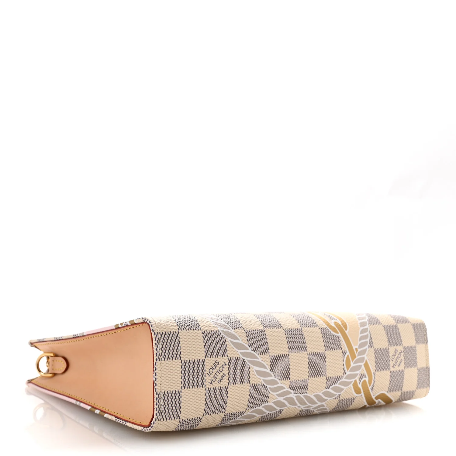 Damier Azur Nautical Toiletry Pouch On Chain - Top Club
