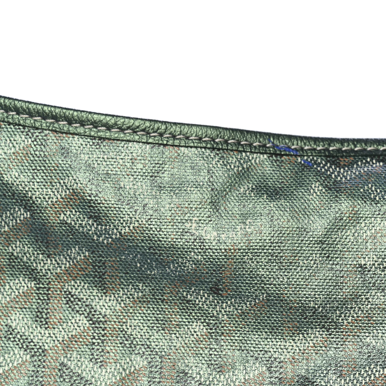 Iridescent Goyardine Boheme Hobo Pearly Green - Top Club