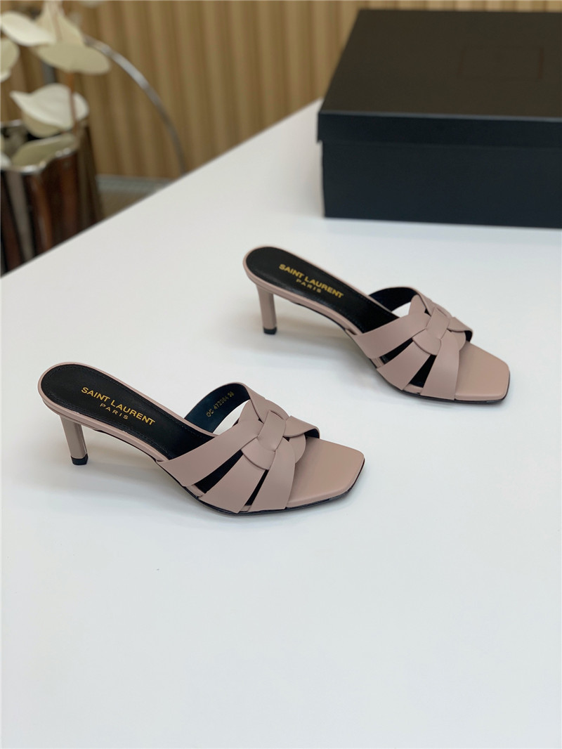 YSL high heel slippers - Sneaker Replica Workshop
