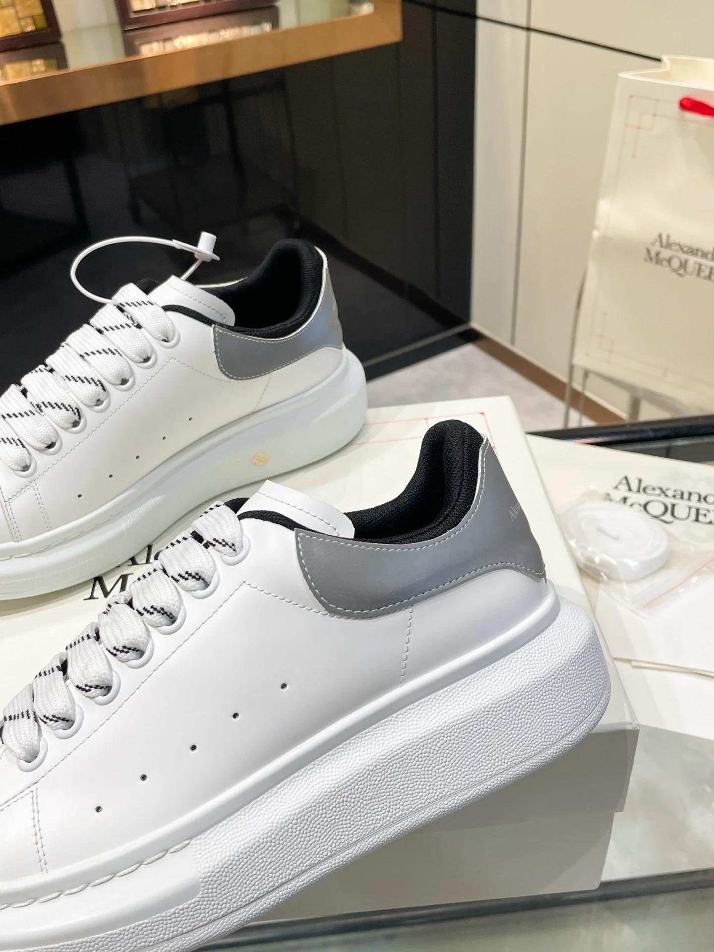 McQueen Oversized Sneakers Unisex Stylish And Comfortable Footwear - Sneaker Replica Workshop