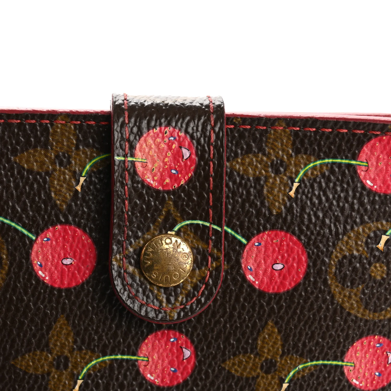 Monogram Cerises Compact Zippe Wallet - Top Club