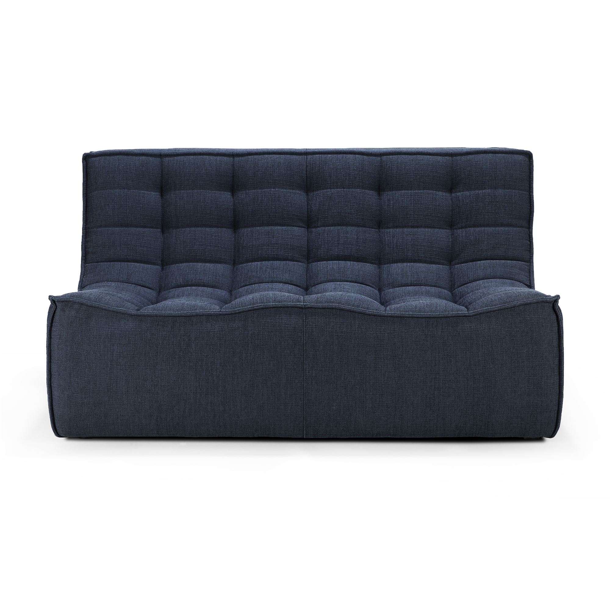 Modulaire bank N701 graphite set 2 seat 90° ronde hoek
