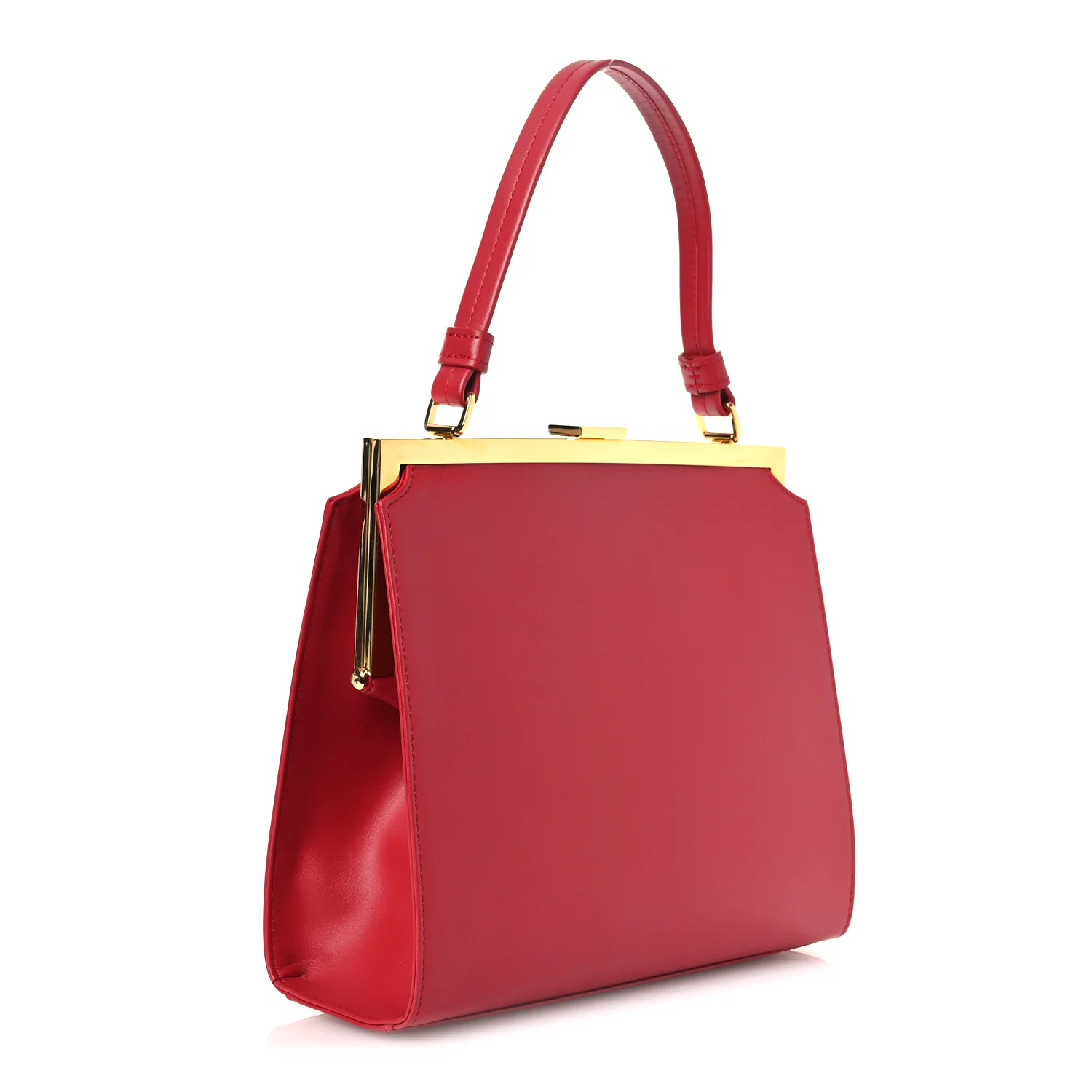 Vegetable Tanned Calfskin Elegant Bag Flamma - Top Club