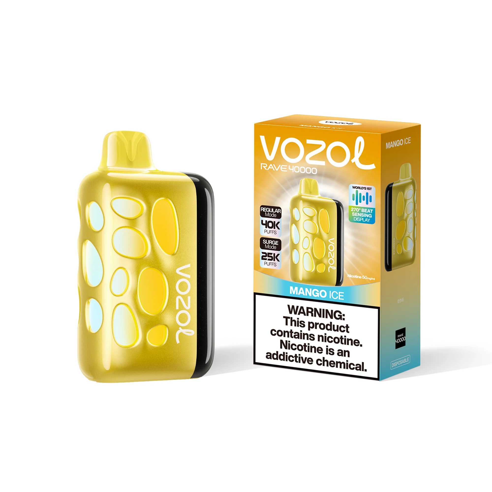 VOZOL RAVE 40K Disposable Vape (All Flavours)