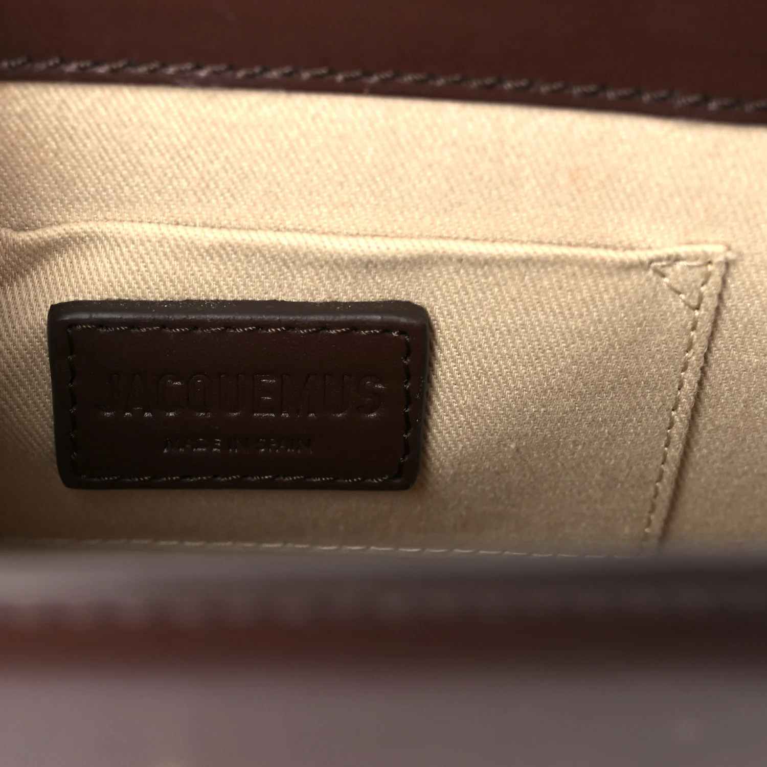 Smooth Calfskin Le Chiquito Noeud Dark Brown - Top Club