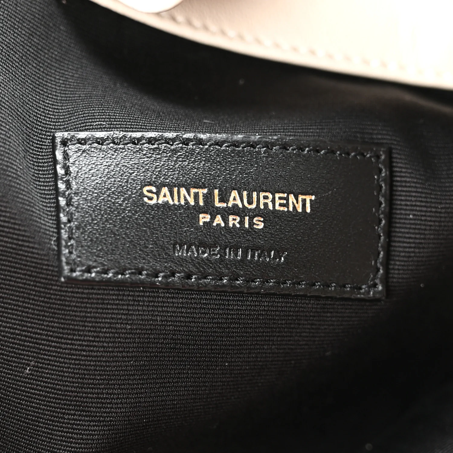 Lambskin Matelasse Monogram Large Jamie 4.3 Pochon Crema Soft - Top Club