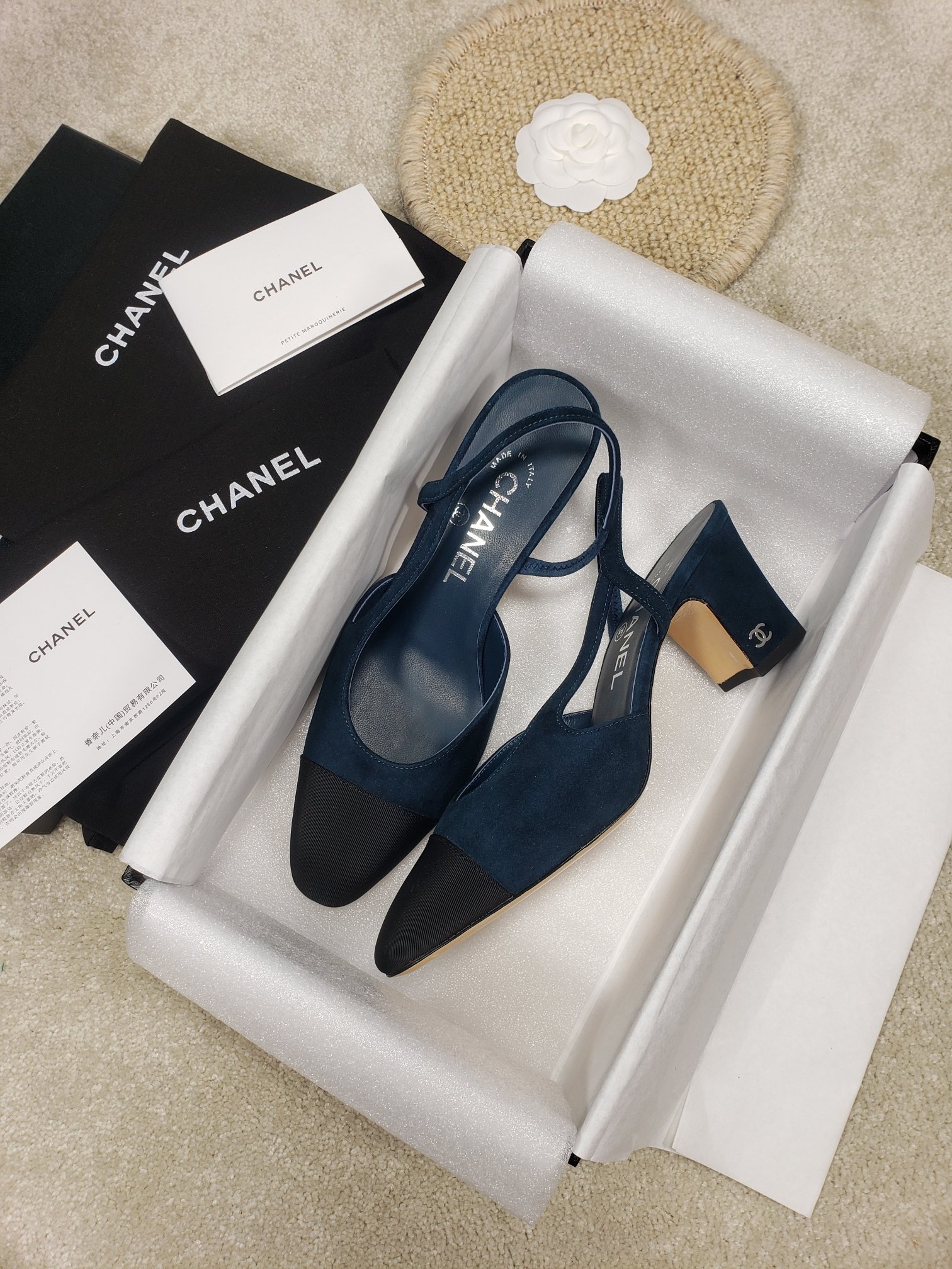 CHANEL SLINGBACKS 38 - Sneaker Replica Workshop
