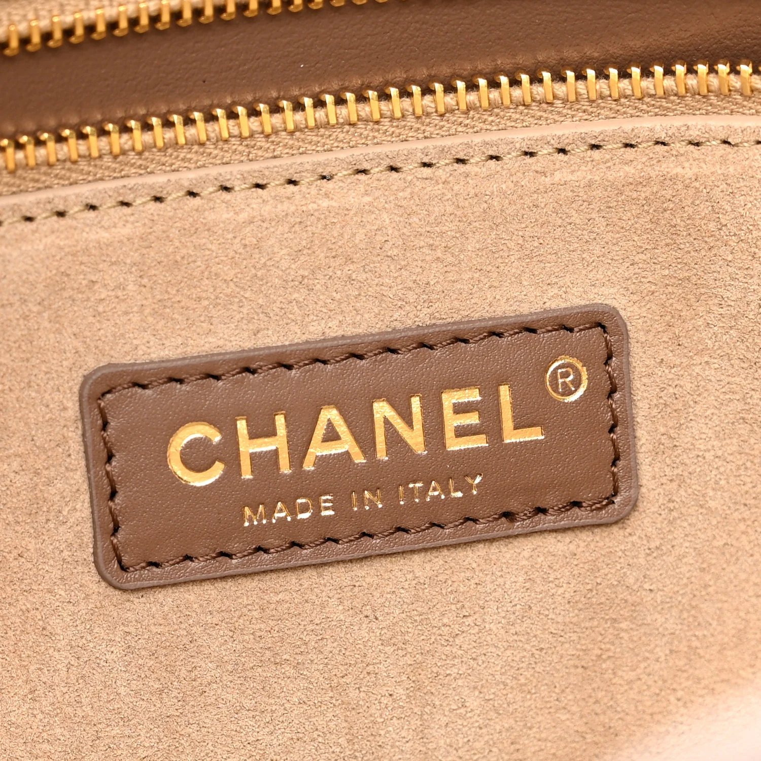 Calfskin Archetype Small Shopping Tote Light Brown - Top Club