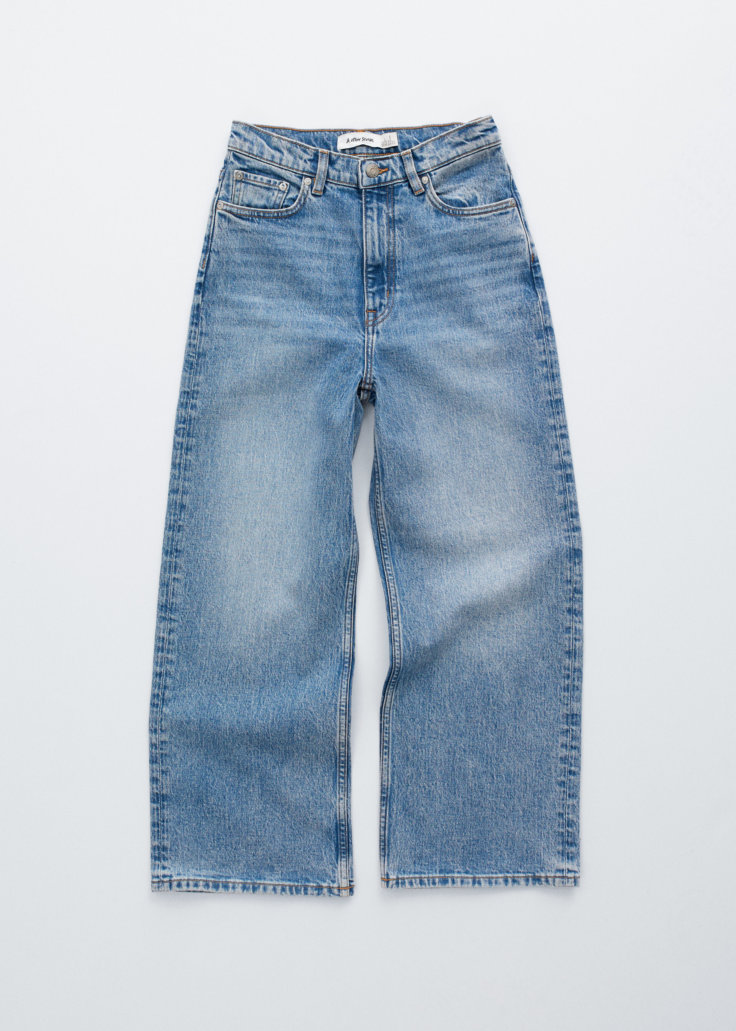 & Other Stories CROPPED WIDE-LEG JEANS