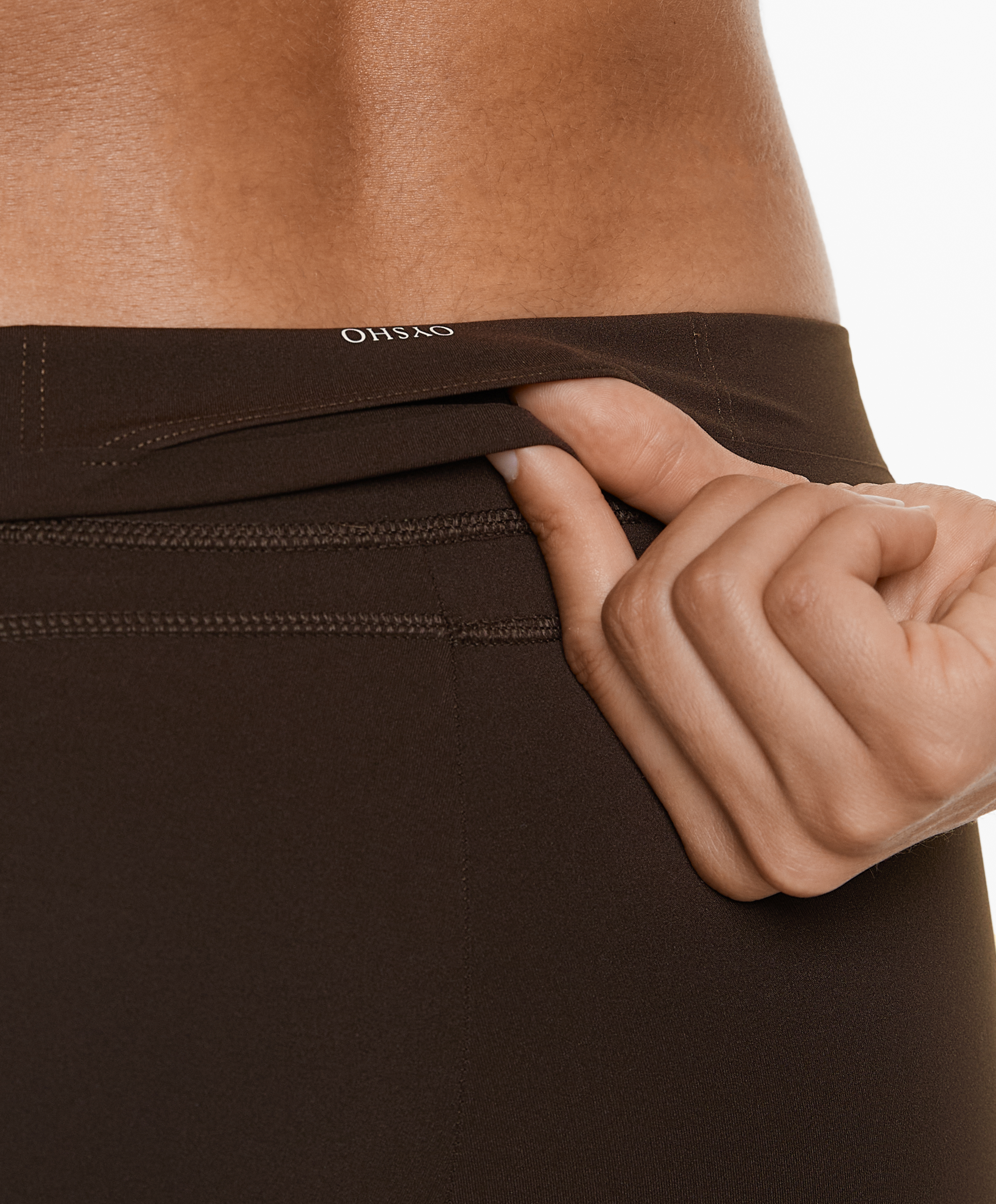 OYSHO Compressive running high-rise 65cm ankle-length leggings
