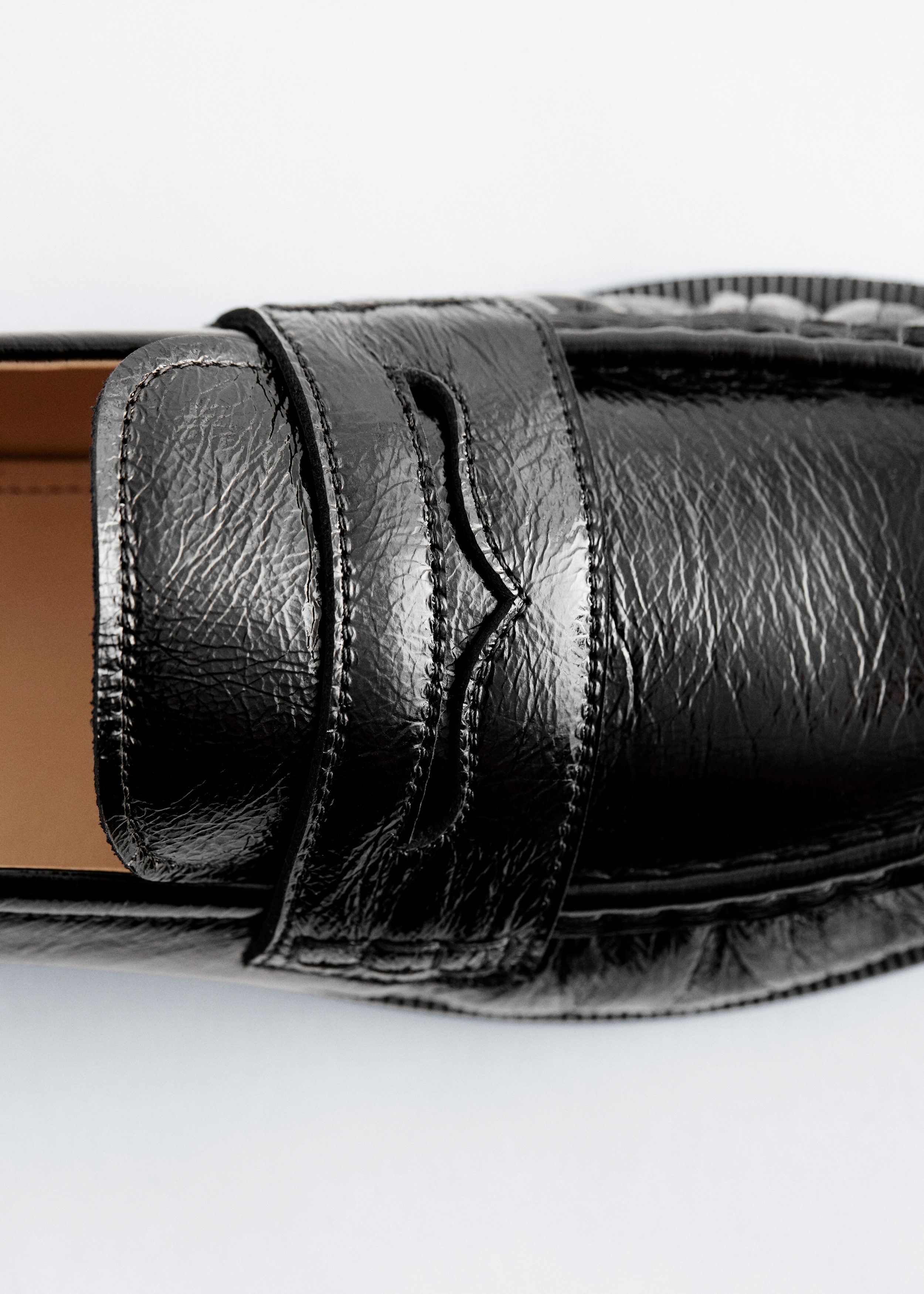 & Other Stories LEATHER PENNY LOAFERS