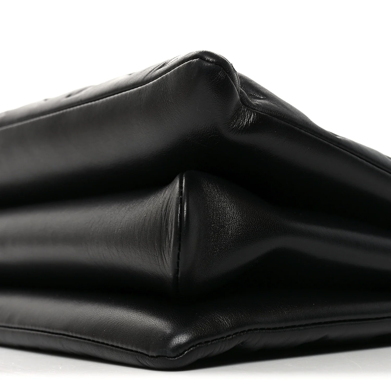 Lambskin Embossed Monogram Coussin MM Black - Top Club