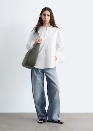 & Other Stories OVERSIZED COTTON SHIRT
