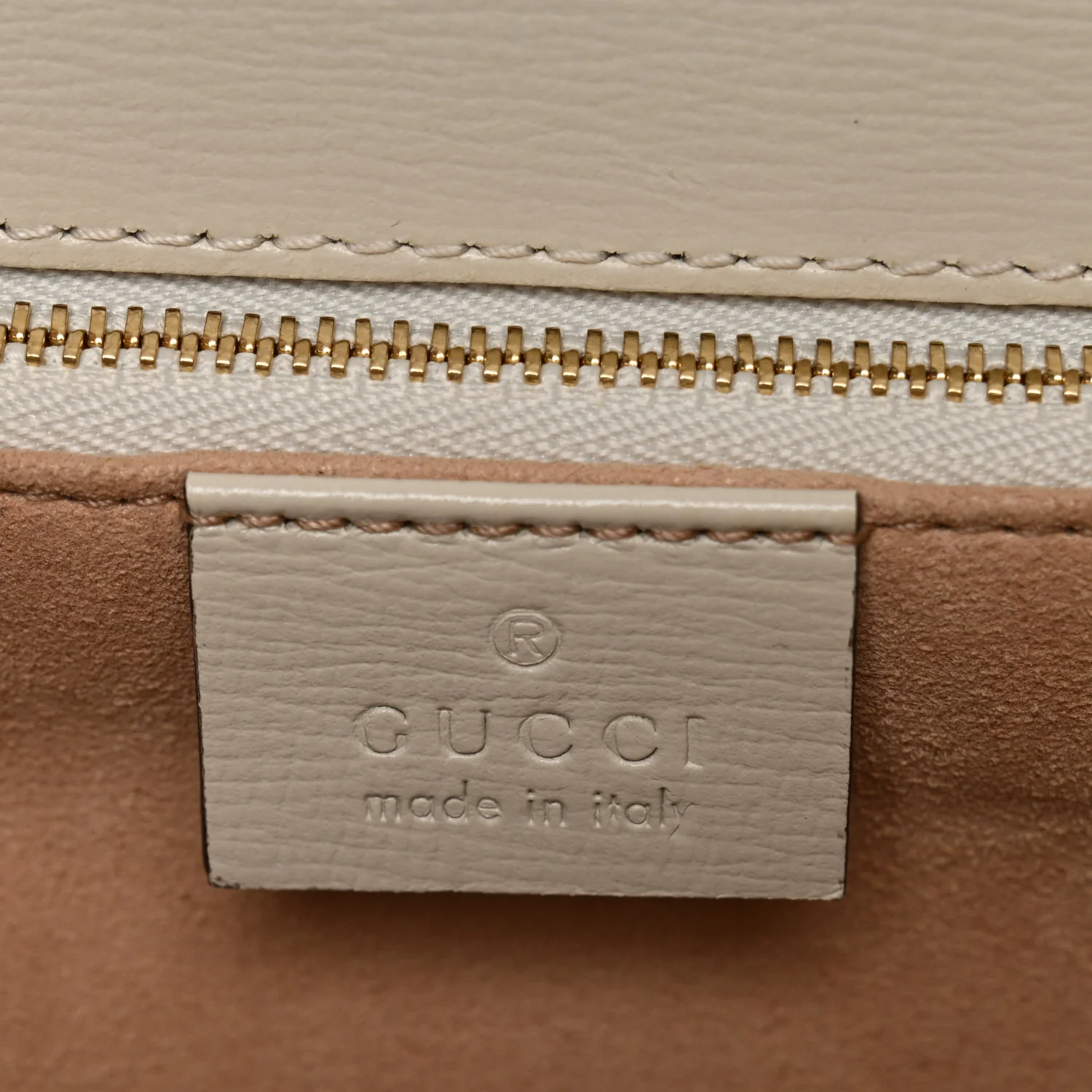 GG Supreme Monogram Horsebit 1955 Shoulder Bag Beige Mystic White - Top Club