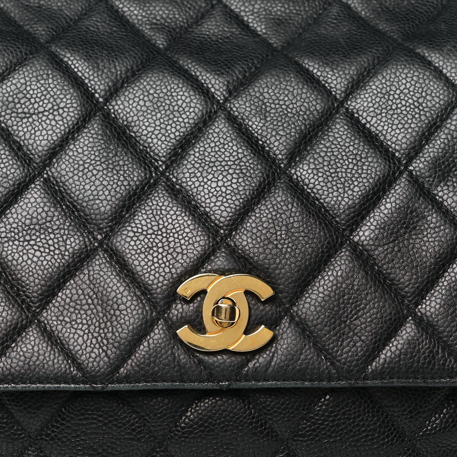 Caviar Quilted Backpack Black - Top Club