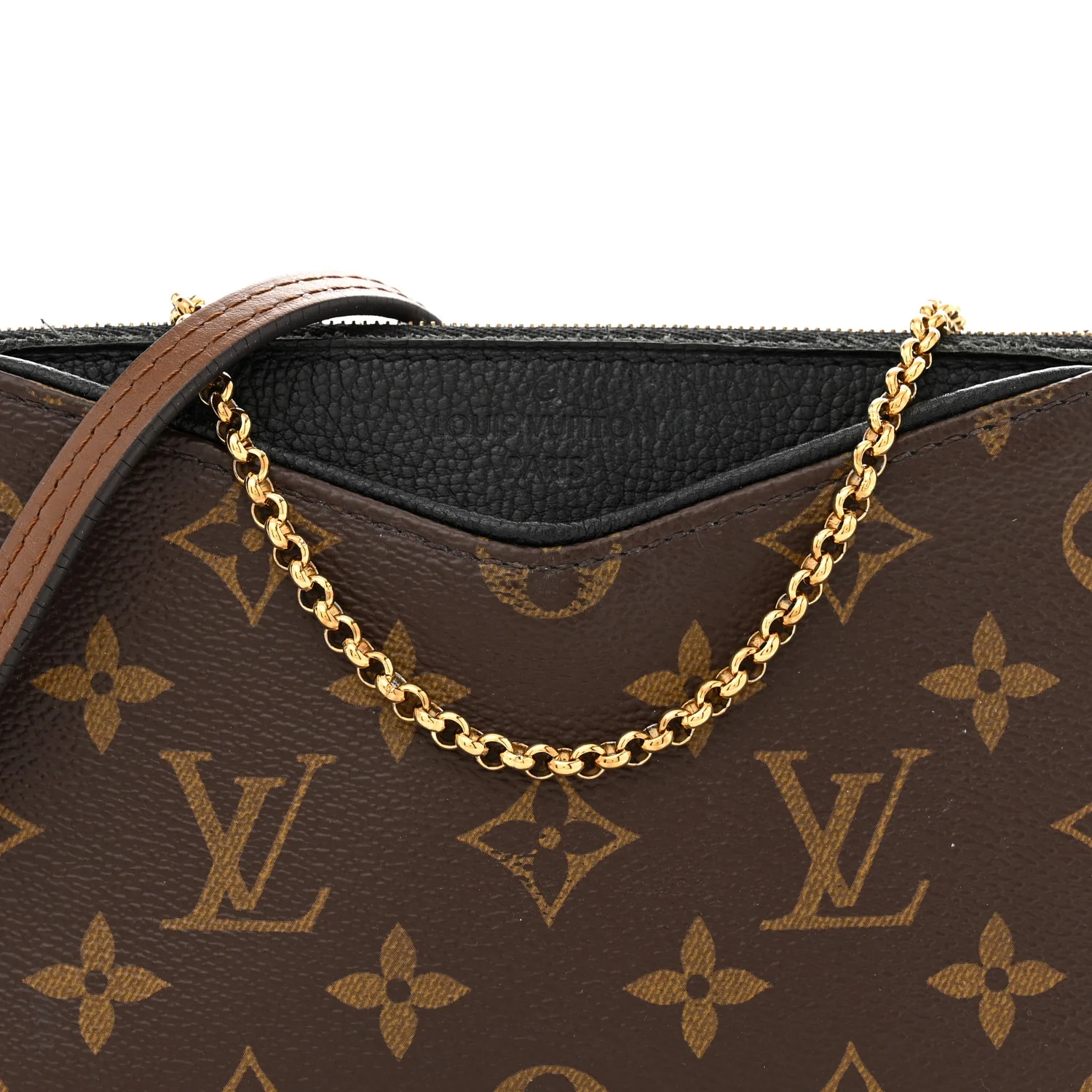 Monogram Pallas Clutch Black - Top Club