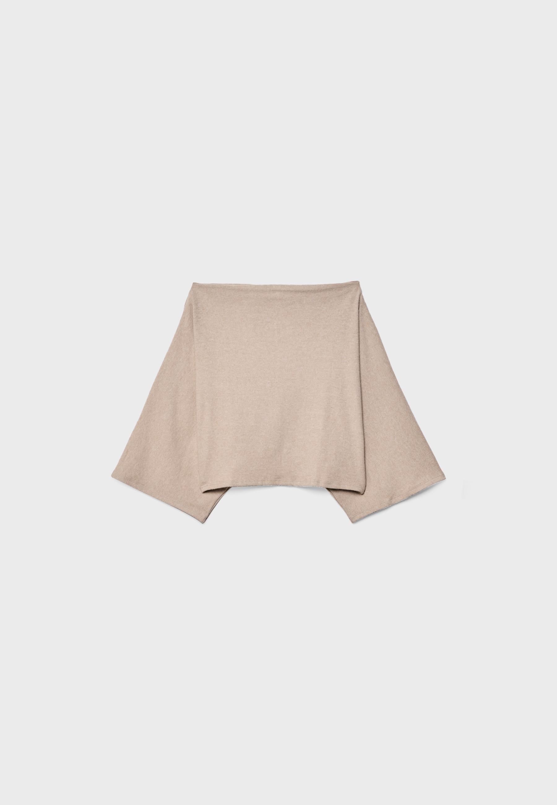 BOAT NECK CAPE TOP