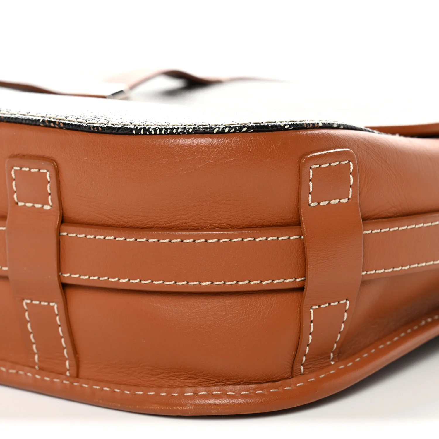 Goyardine Belvedere II MM Messenger Bag Black Gold - Top Club