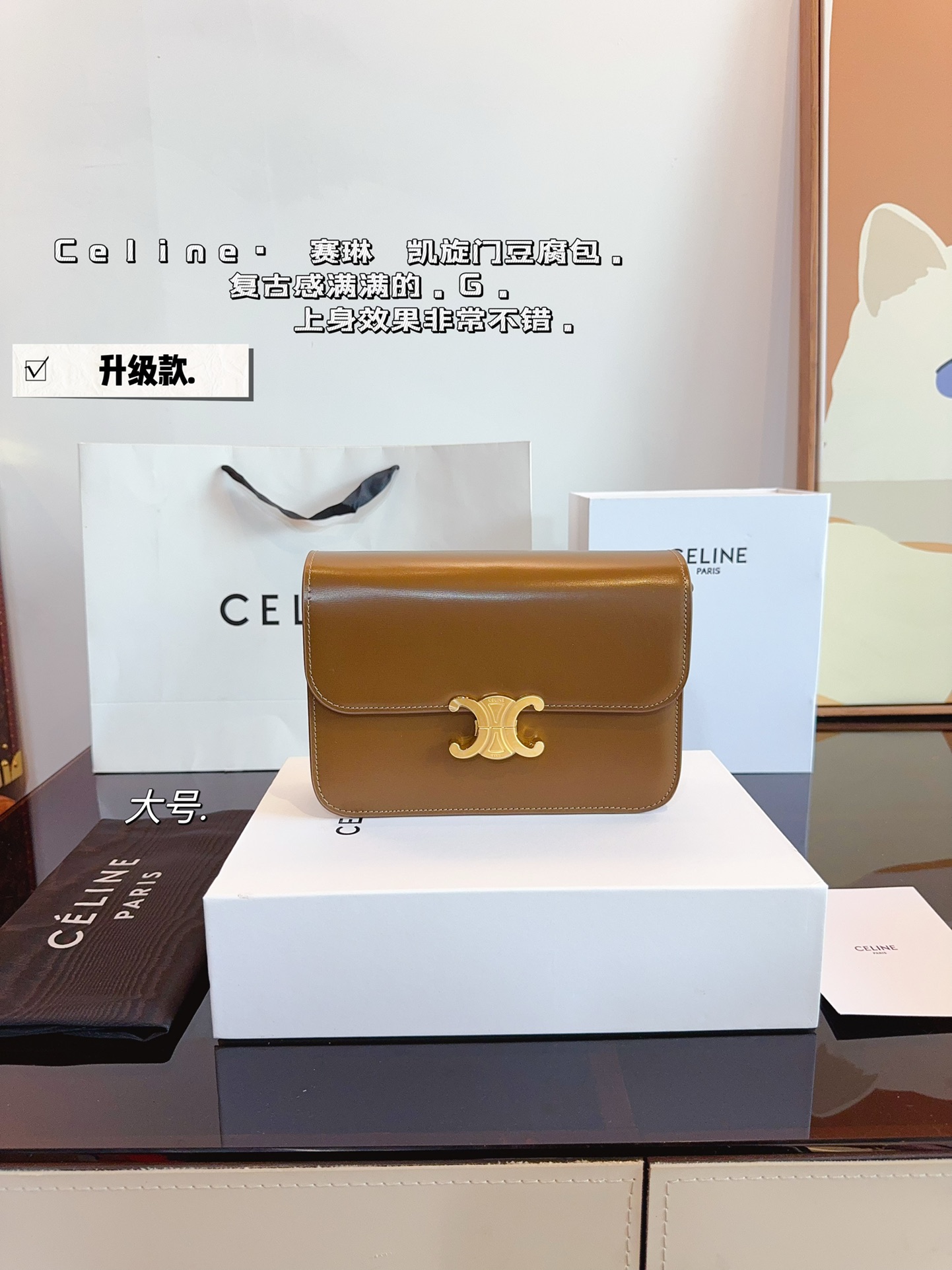 Ce box new arrival bag medium size: 23*14*16cm - Top Club