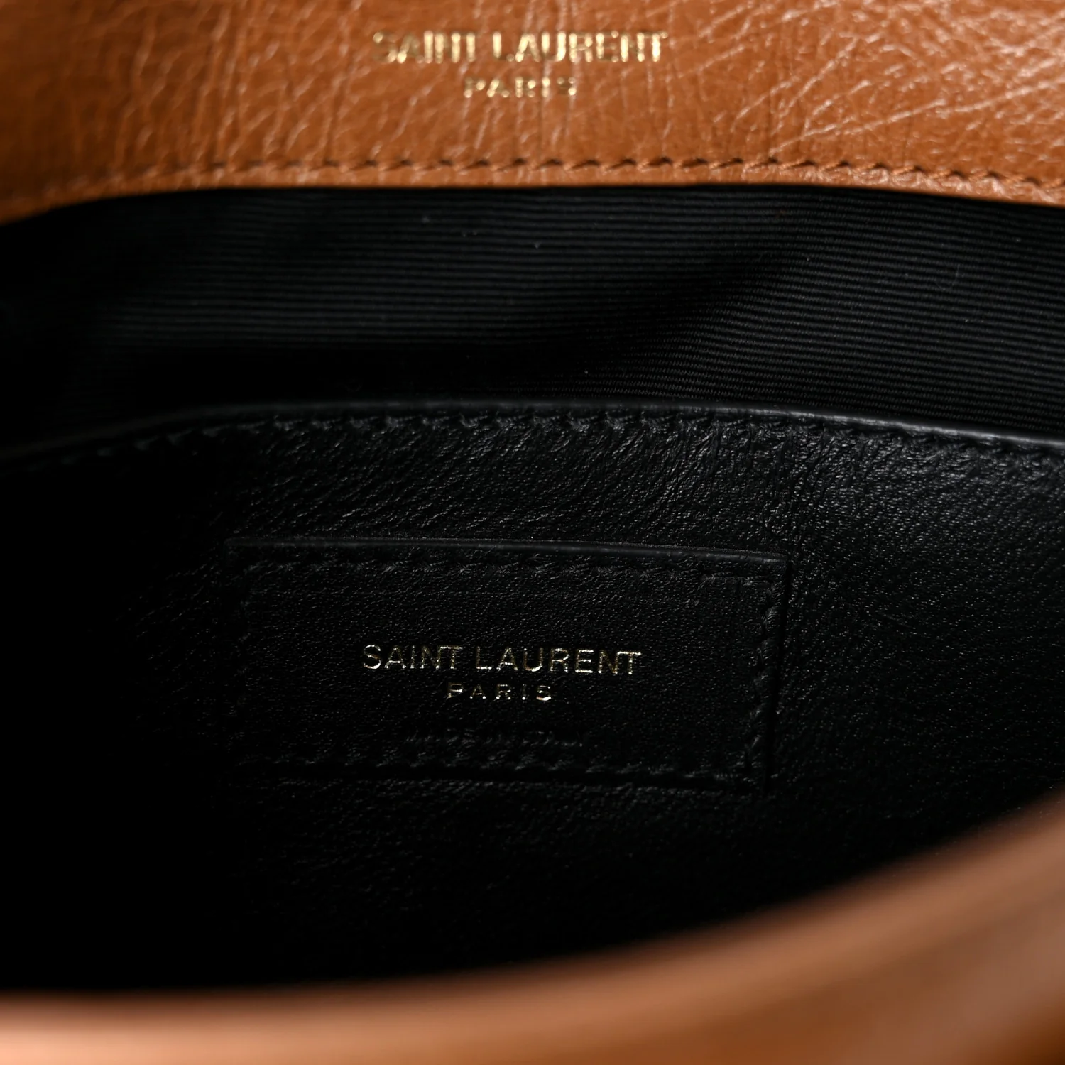 Crinkled Calfskin Matelasse Monogram Baby Niki Chain Satchel Light Caramel - Top Club