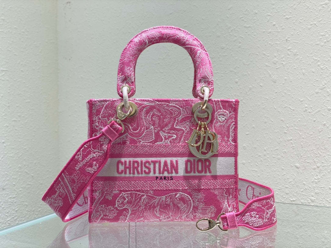 CD Medium Lady D Lite Bag - Top Club