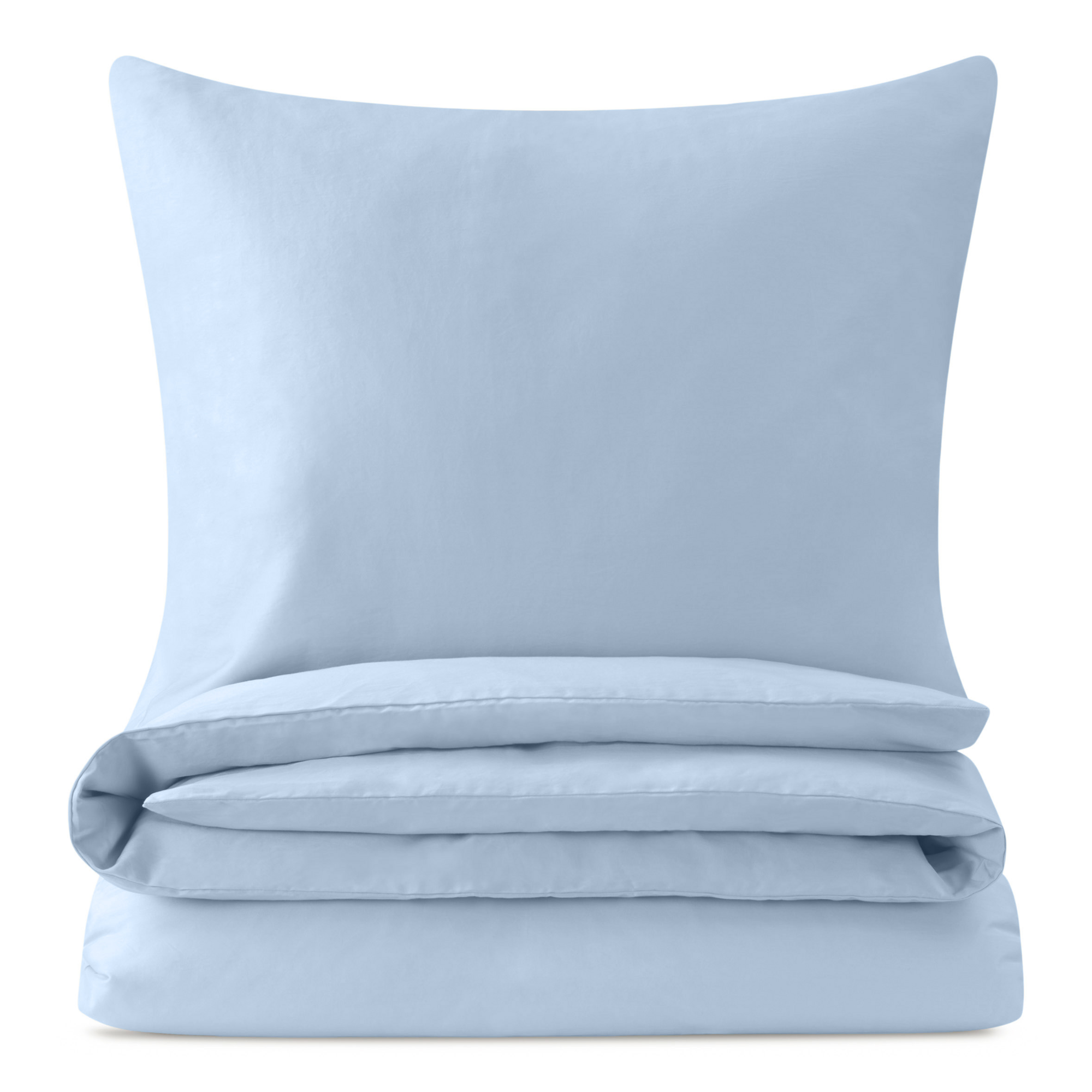 Dekbedovertrek Cotton Satin 140x220 cm ice blue