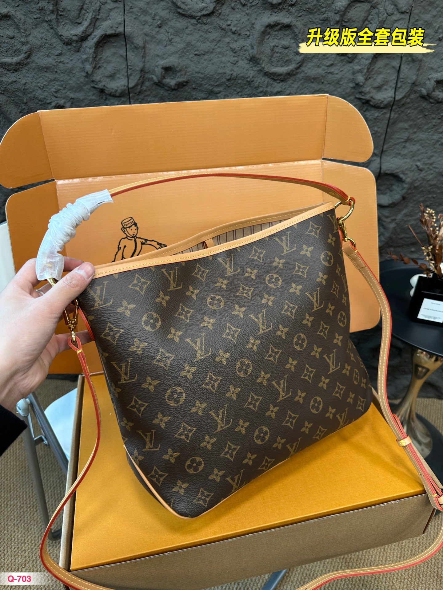 Louis new arrival vintage Delightful bag size: 34*28cm - Top Club