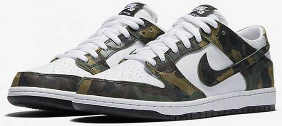 Zoom Dunk Low Pro SB  Camo  854866-331 - Sneaker Replica Workshop