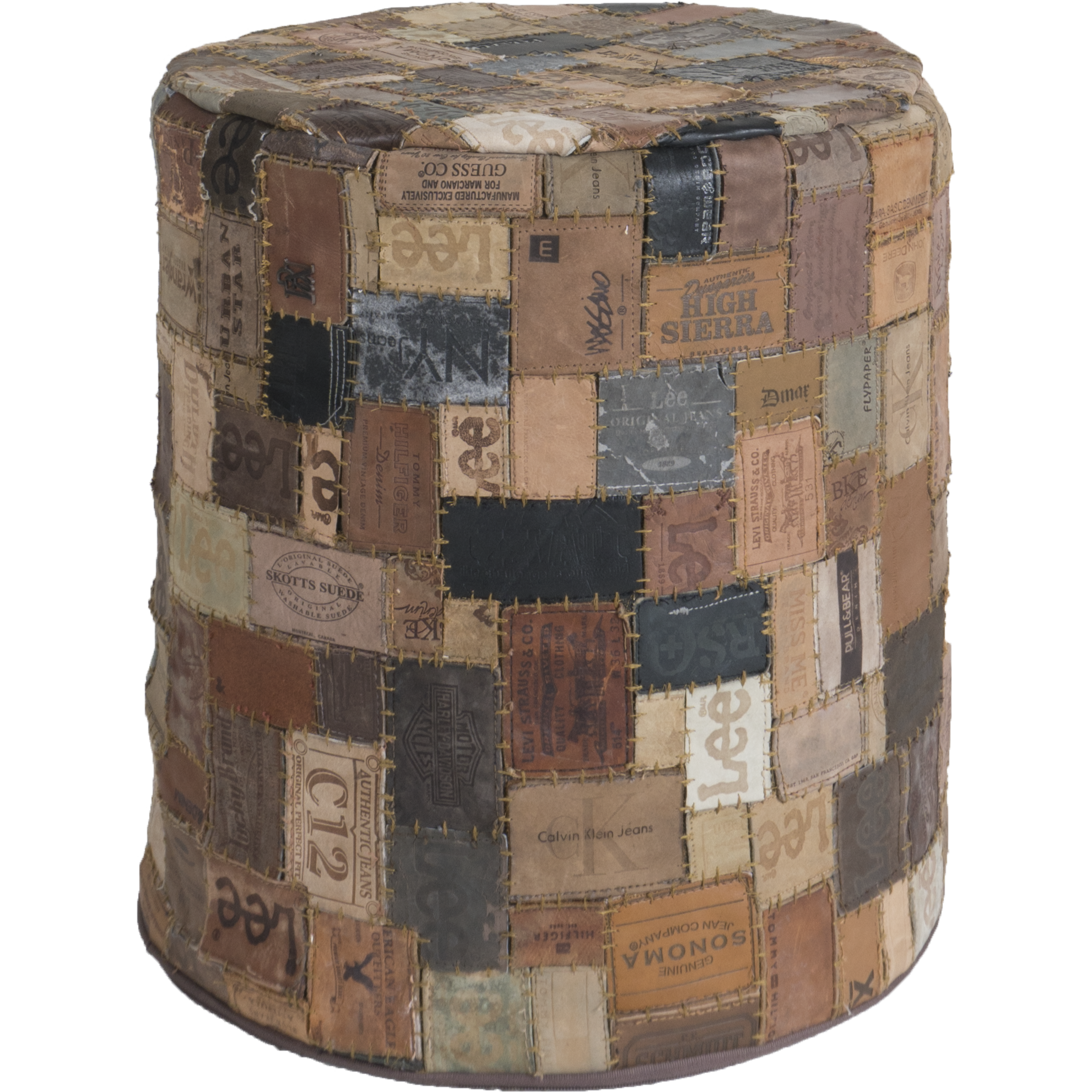 Poef Royal Labels - rond