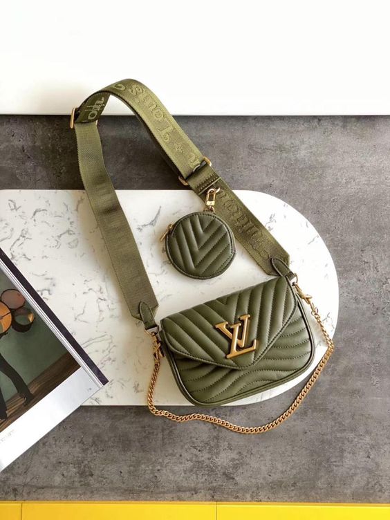 Louis Vuitton NEW WAVE MULTI-POCHETTE popular crossbody handbags shoulder bags - Top Club