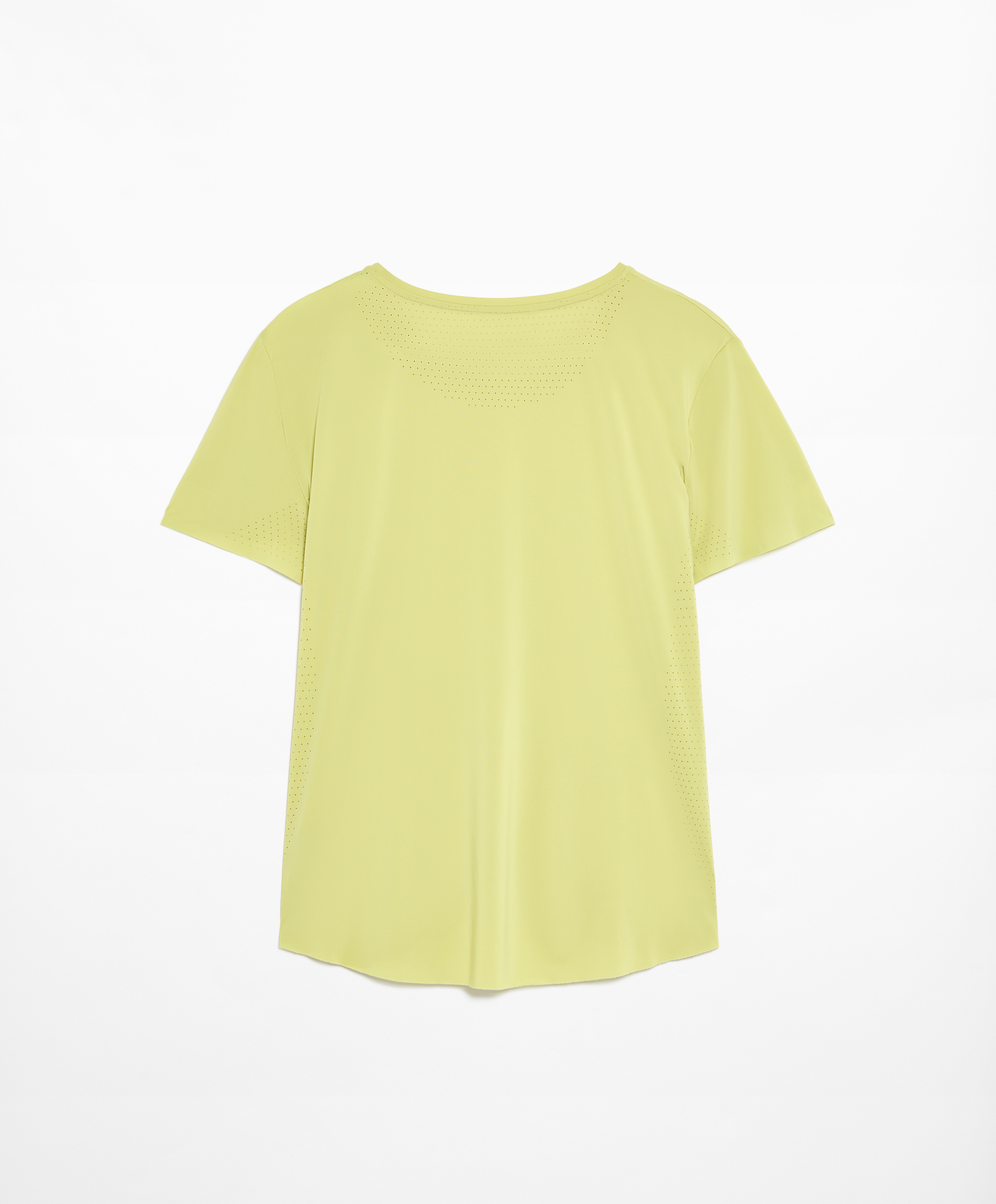 OYSHO Fitted short-sleeved technical T-shirt
