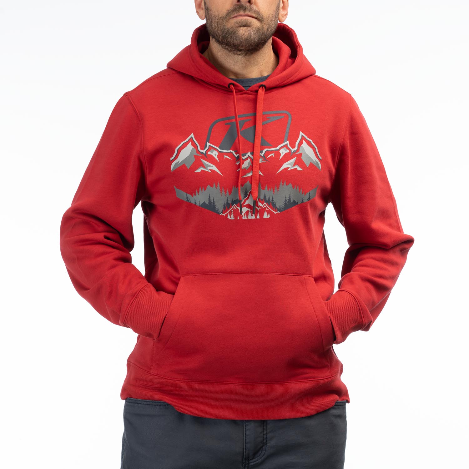 Lace side pullover hoodie