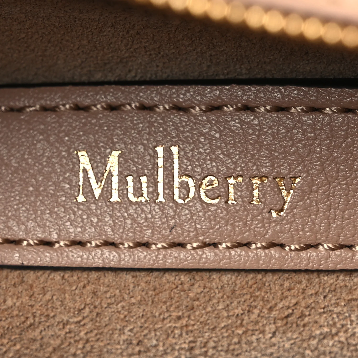 Silky Calfskin Mini Zipped Bayswater Rosewater - Top Club