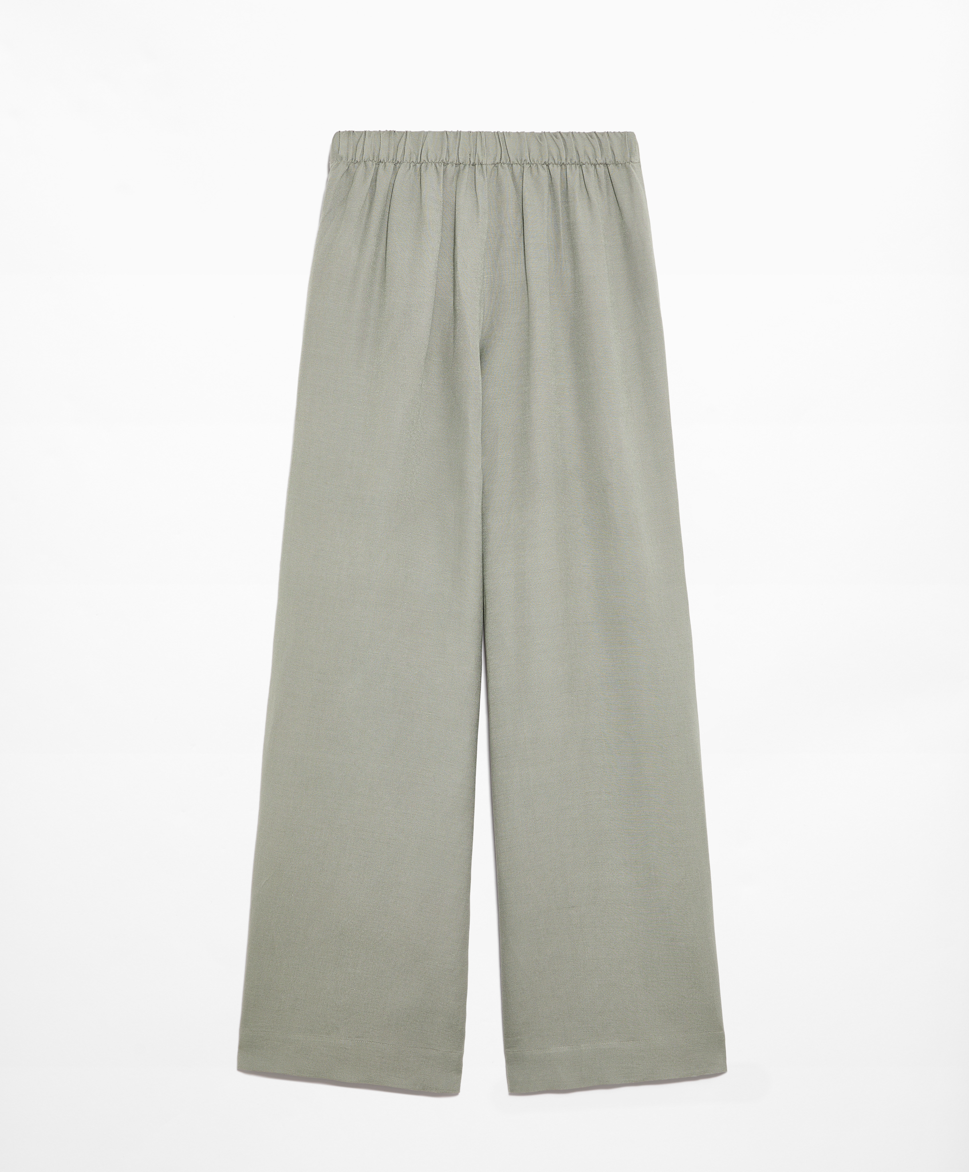 OYSHO Wrap trousers with linen