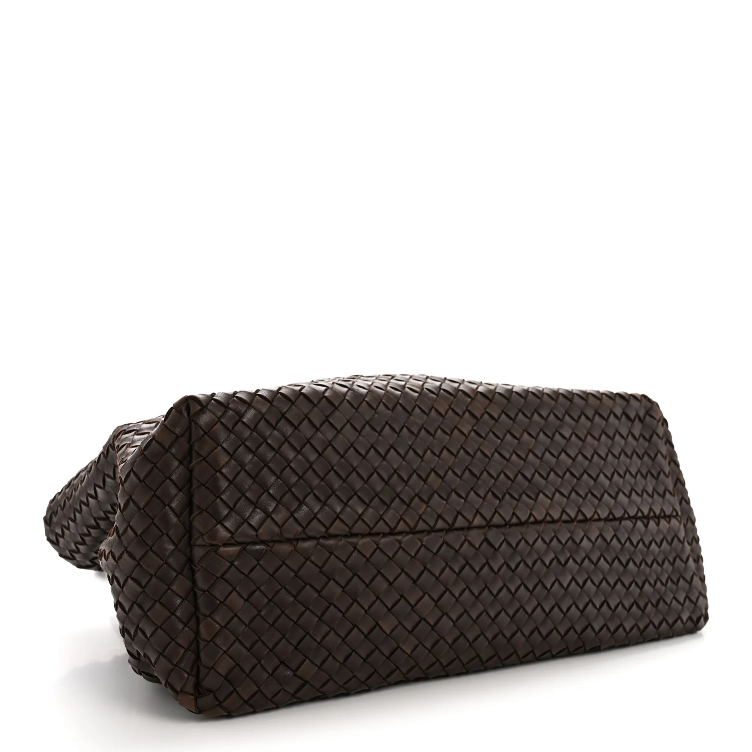 Nappa Intrecciato Medium Cabat Ebano - Top Club