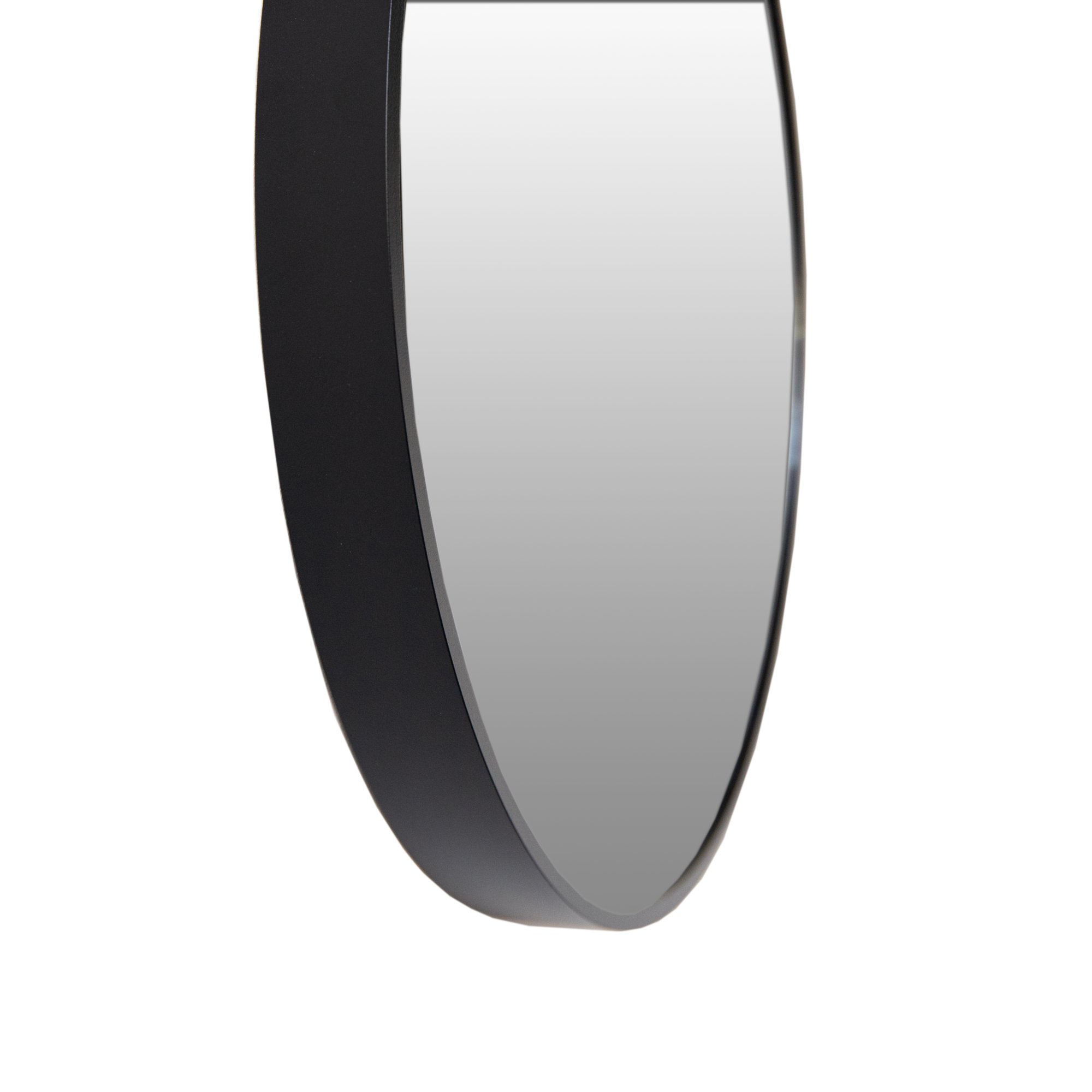 Spiegel rond 40 - zwart