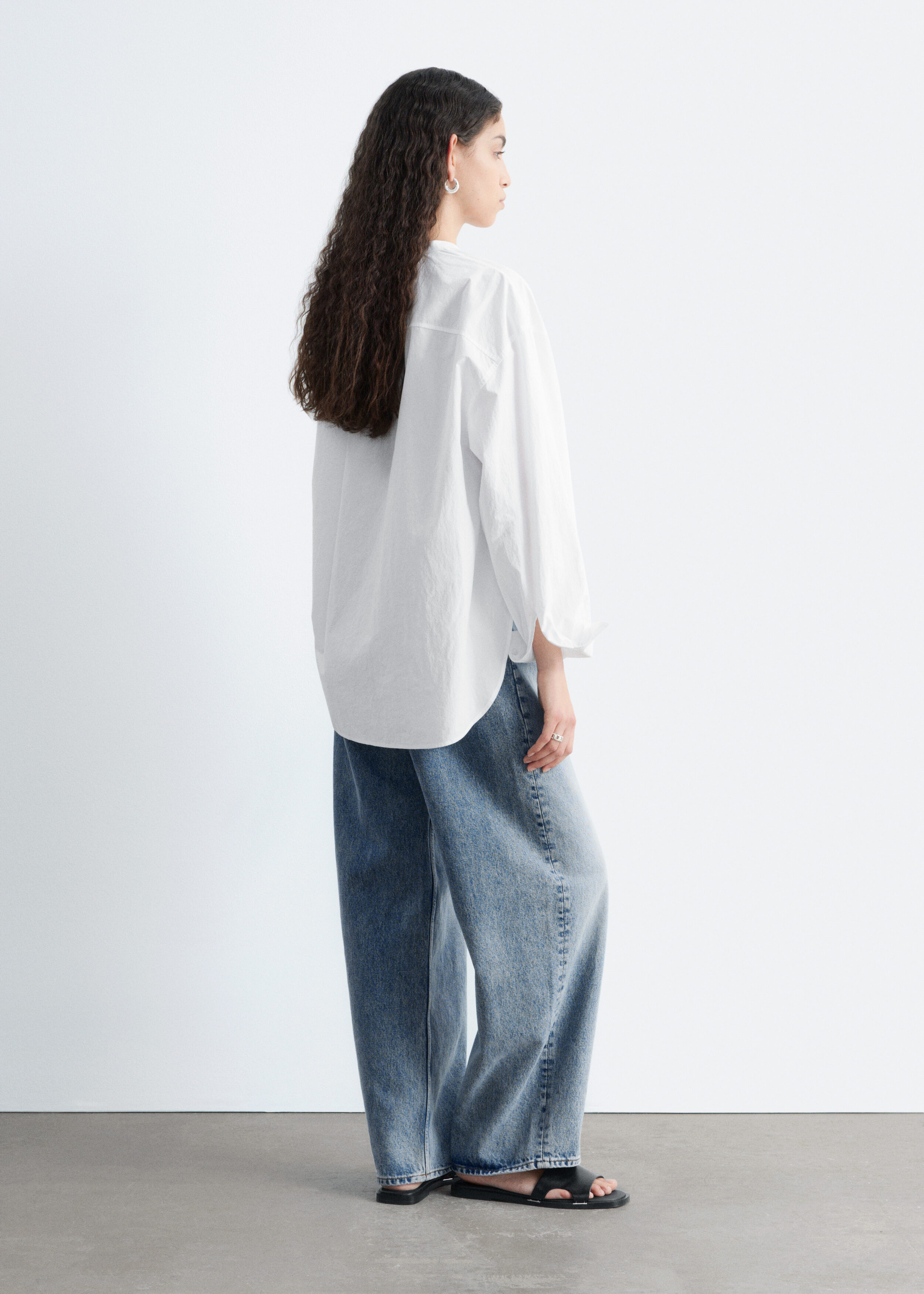 & Other Stories OVERSIZED COTTON SHIRT