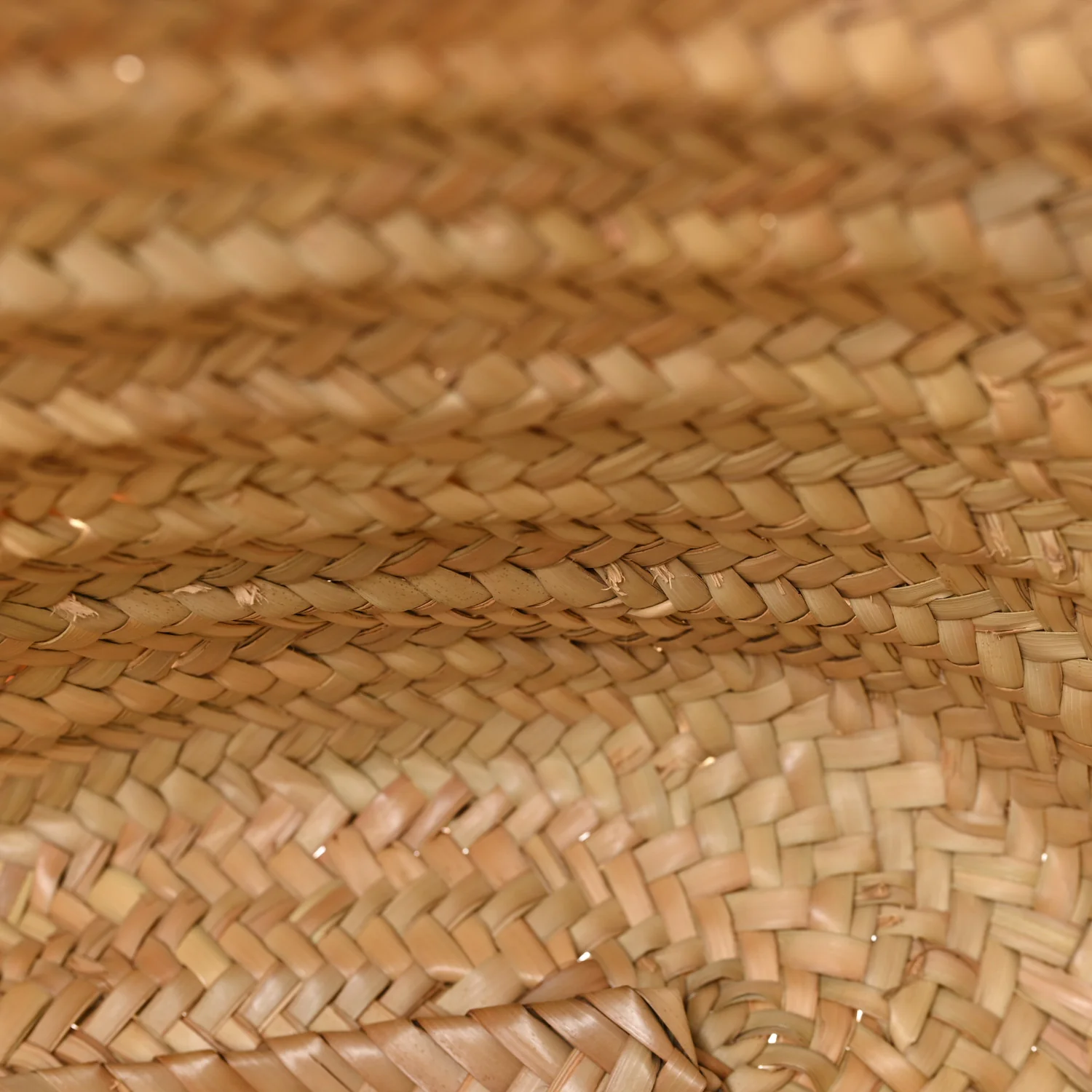 Raffia Large Basket Tote Bag Natural Tan - Top Club