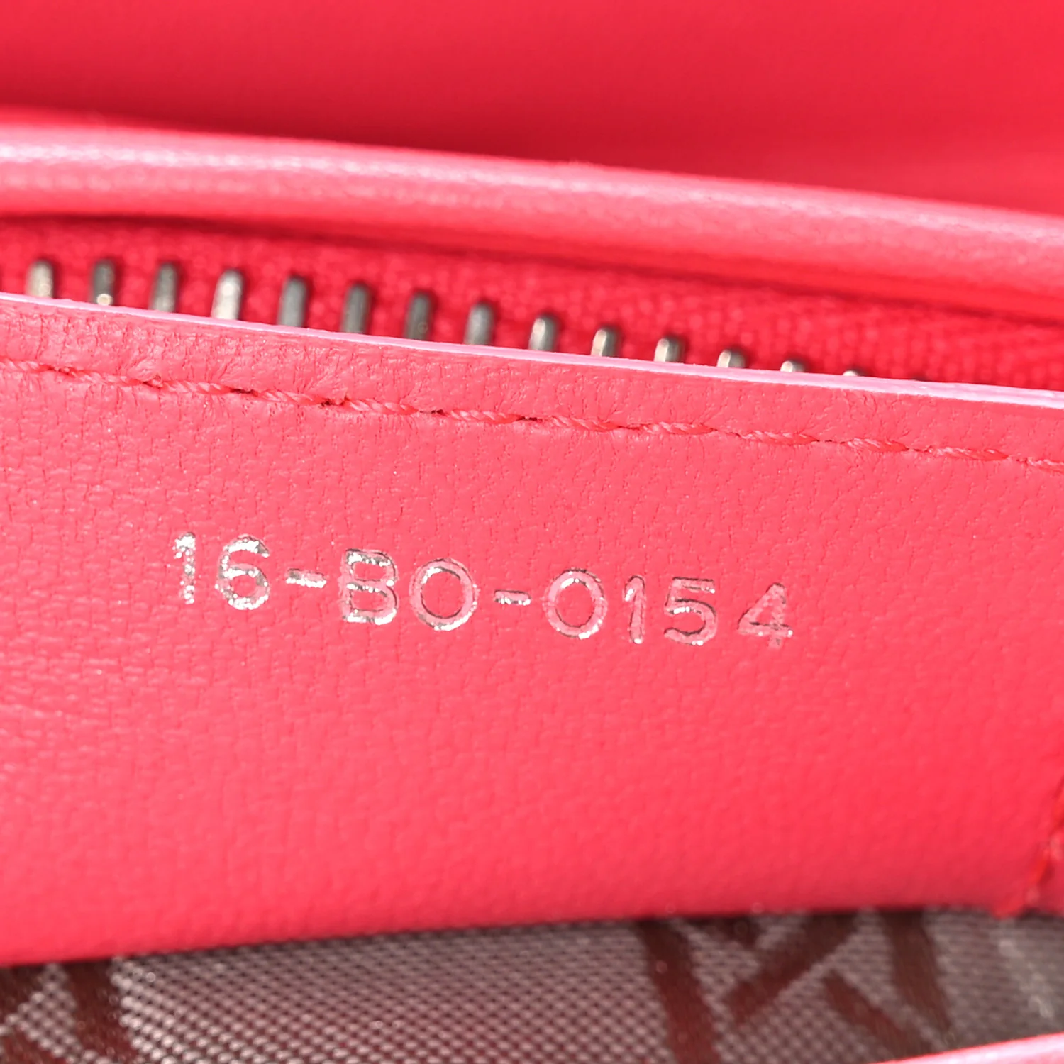 Lambskin Cannage Medium Lady Dior Fuchsia - Top Club