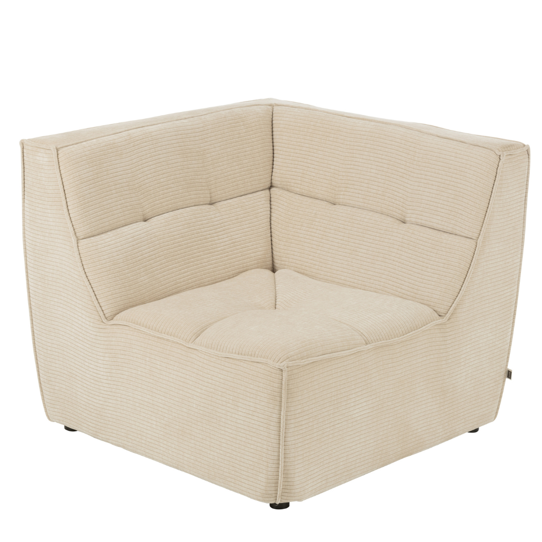 Hoekelement Grid Beige